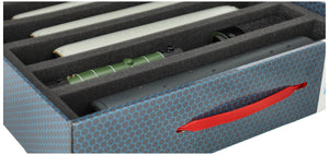 Storage box FSLB075 for model railway - 5 bars for gauge 00 - standing