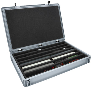 Euro container for model railway - 7 slots for gauge 00 - standing