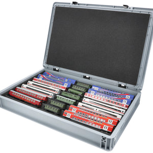 Eurobox 60 x 40 cm Set für Modelleisenbahn mit Zugliege - 7 Fächer für Spur TT