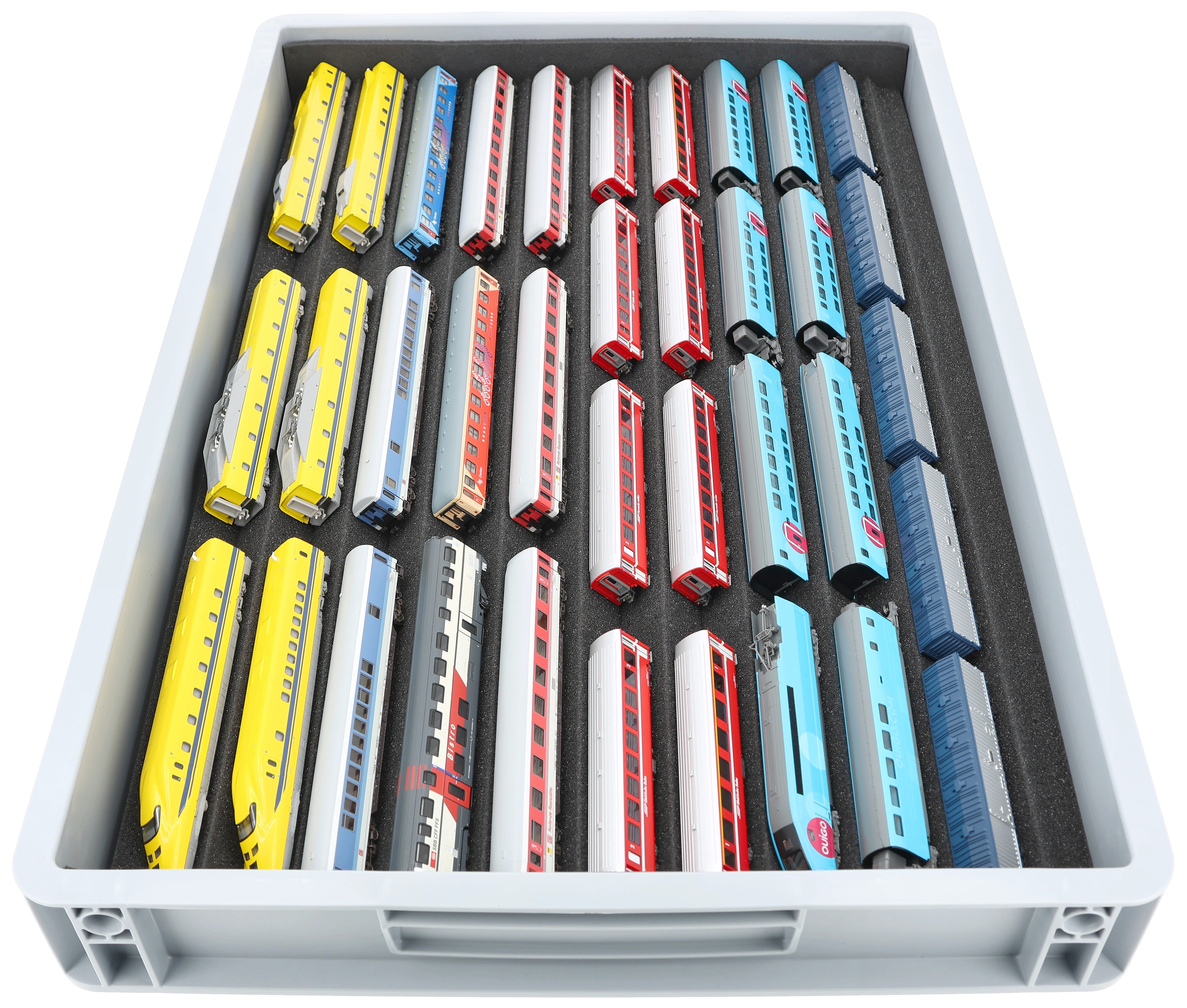 Feldherr Eurobox 60x40cm Set Modelleisenbahn Spur H0, 11 Fächer (EB24Set) ab 69,99 € | Vergleiche 4 Angebote auf Feldherr Eurobox 60x40cm Set Modelleisenbahn Spur H0, 11 Fächer (EB24Set) ab 69,99 € | Vergleiche 4 Angebote auf