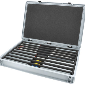 Eurobox 60 x 40 cm Set für Modelleisenbahnen - Spur TT - 9 Fächer - Schaumstoffeinlage zur stehenden Aufbewahrung