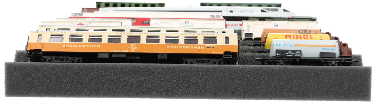 Train bed - Gauge H0 - 9 compartments for model railway - EUMFJLA01