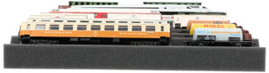 Train bed - Gauge H0 - 9 compartments for model railway - EUMFJLA01