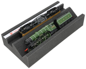 Feldherr Premium Cradle Gauge HO with magnetic strip (360 mm) – Perfect maintenance and repair for model railways