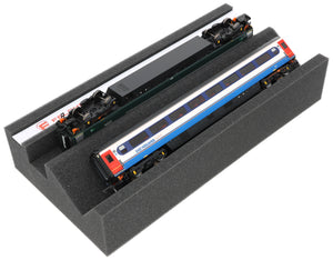 Feldherr Premium Cradle Gauge HO with magnetic strip (360 mm) – Perfect maintenance and repair for model railways