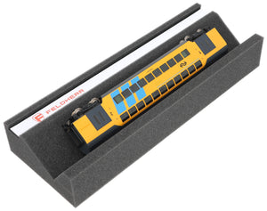 Feldherr Lokliege Gauge 00, HO and TT with magnetic strip (360 mm) – Perfect maintenance and protection for model railways