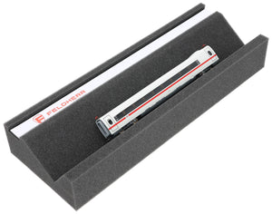 Feldherr Lokliege Gauge 00, HO and TT with magnetic strip (360 mm) – Perfect maintenance and protection for model railways