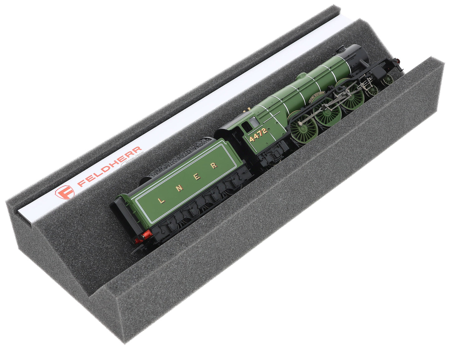Feldherr Lokliege Gauge 00, HO and TT with magnetic strip (360 mm) – Perfect maintenance and protection for model railways