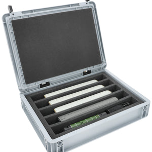 Eurobox 40 x 30 cm Set für Modelleisenbahnen - Spur 00 - 5 Fächer - Schaumstoffeinlage zur stehenden Aufbewahrung