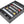 360 mm x 260 mm x 65 mm foam insert for model railway - H0 scale - 5 compartments - for upright storage - DD065A003