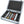 Eurobox 40 x 30 cm set for model railways - H0 gauge - 7 compartments - foam insert for upright storage