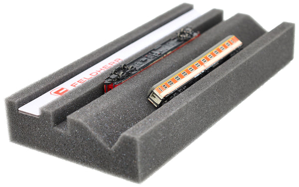 Feldherr Premium Lokliege Spur Z mit Magnetstreifen (240 mm) – Perfekte Wartung und Reparatur für Modellbahnen