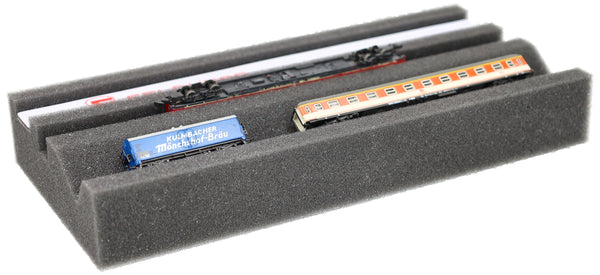 Feldherr Premium Lokliege Spur Z mit Magnetstreifen (240 mm) – Perfekte Wartung und Reparatur für Modellbahnen