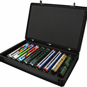 Eurobox 60 x 40 cm Set für Modelleisenbahn mit Zugliege - 9 Fächer für Spur 00