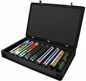 Eurobox 60 x 40 cm Set für Modelleisenbahn mit Zugliege - 9 Fächer für Spur 00