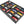 570 mm x 370 mm x 55 mm Foam insert for model cars 1:43 - 22 compartments - JV055A001