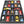 570 mm x 370 mm x 55 mm Foam insert for model cars 1:43 - 22 compartments - JV055A001