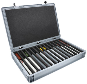 Eurobox 60 x 40 cm Set for model railway - TT scale - 14 compartments - foam insert for upright storage