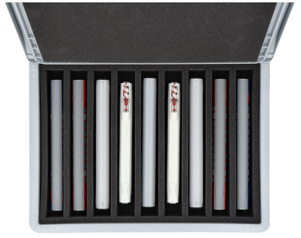 Eurobox 40 x 30 cm Set for model railway - TT scale - 9 compartments - foam insert for upright storage