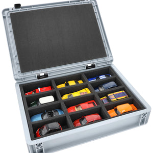 Eurobox 40 x 30 cm Set für Modellautos 1:43 - 12 Fahrzeuge