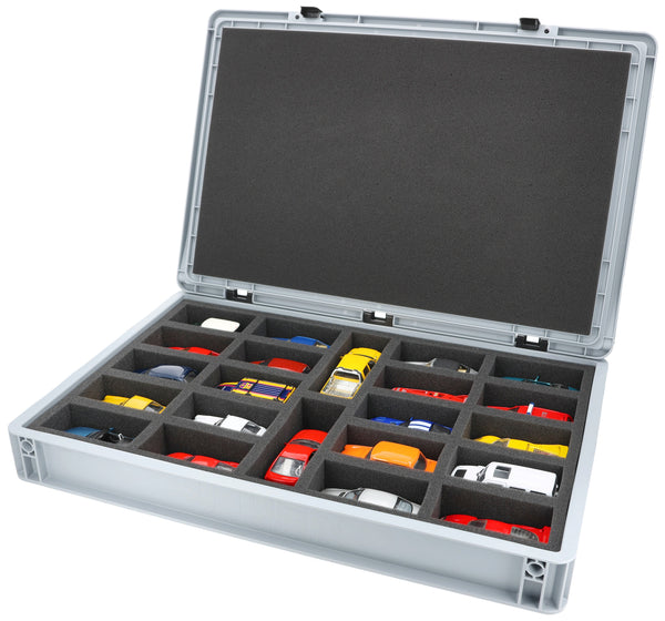 Eurobox 60 x 40 cm Set for 1:43 Scale Model Cars - 22 Vehicles