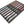 570 mm x 370 mm x 40 mm foam insert for model railway - TT scale - 7 compartments - for horizontal storage