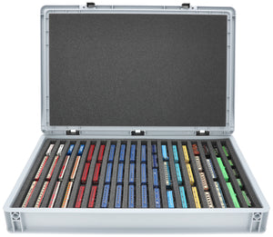 Eurobox 60 x 40 cm Set für Modelleisenbahnen - Spur Z - 18 Fächer - Schaumstoffeinlage zur liegenden Aufbewahrung