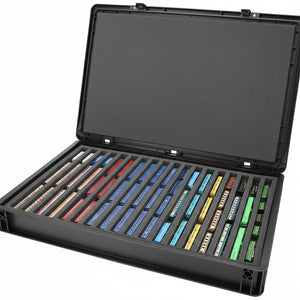 Eurobox 60 x 40 cm Set für Modelleisenbahnen - Spur Z - 18 Fächer - Schaumstoffeinlage zur liegenden Aufbewahrung