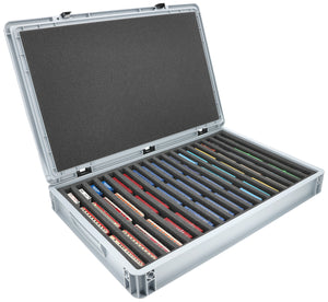 Eurobox 60 x 40 cm Set für Modelleisenbahnen - Spur Z - 18 Fächer - Schaumstoffeinlage zur liegenden Aufbewahrung