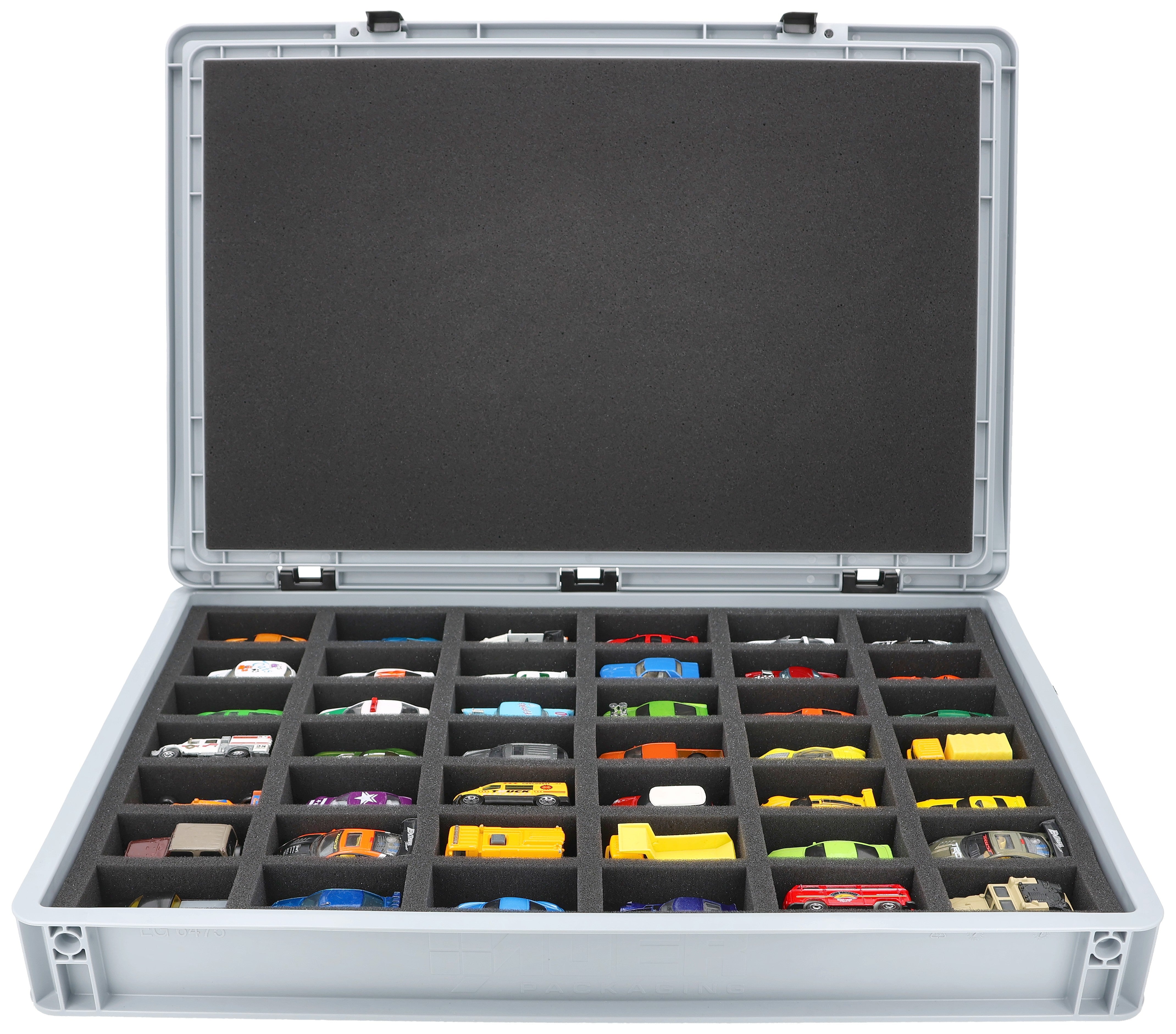 Feldherr Storage Box FSLB055 Per Auto 1:43: Custodia Protettiva Con Schiuma Per 12 Modellini - Made In Germany