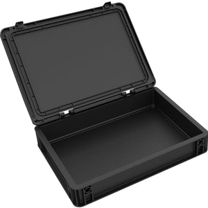 DDEB070 Eurobehälter / Euro Box mit Scharnierdeckel ED 43/75 HG