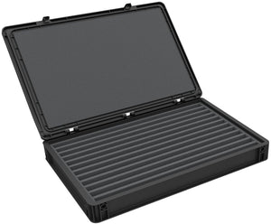 Eurobox 60 x 40 cm Set für Modelleisenbahnen - Spur Z - 12 Fächer - Schaumstoffeinlage zur liegenden Aufbewahrung