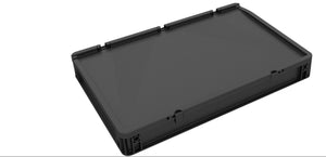 DSEB070 Eurobehälter / Euro Box mit Scharnierdeckel ED 64/75 HG