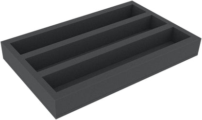 Storage box DSLB075 for model railway - 3 bars for S gauge - lying