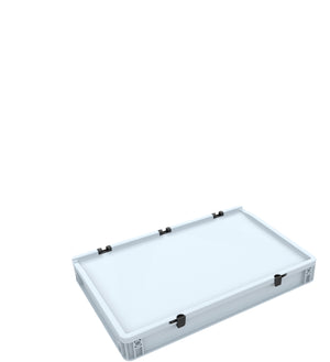 Eurobox 60 x 40 cm Set for model railway - N scale - 12 compartments - foam insert for upright storage