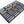 Zugliege 560 mm x 360 mm - Spur Z - 10 Fächer für Modelleisenbahn - EUMEWCA01