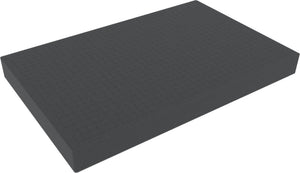 ED 64/75 HG Euro container / Euro Box with hinged lid 600 x 400 x 90 mm including grid foam