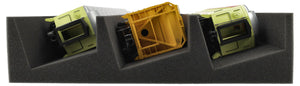 EUMFQHA01 Feldherr PanoramaLiege - Spur 0 - 3 Fächer für Modelleisenbahn - 560 mm x 360 mm x 85 mm