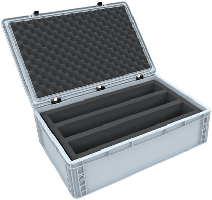 Euro container for model railway - 3 compartments for gauge 0 - standing