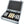 Eurobox 40 x 30 cm Set for model railway - H0e scale - 9 compartments - foam insert for upright storage