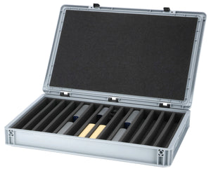 Feldherr Eurobox 60 x 40 cm Set für Modelleisenbahnen - Spur H0e - 14 Fächer - Schaumstoffeinlage zur stehenden Aufbewahrung