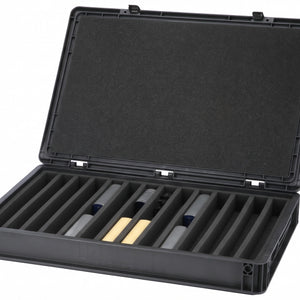 Feldherr Eurobox 60 x 40 cm Set für Modelleisenbahnen - Spur H0e - 14 Fächer - Schaumstoffeinlage zur stehenden Aufbewahrung