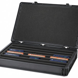 Feldherr Eurobox 60 x 40 cm set for model railways - H0e gauge - 7 compartments - foam insert for horizontal storage