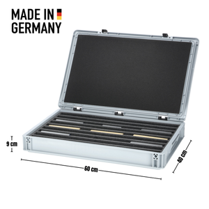 Eurobox 60 x 40 cm Set for model railway - H0e scale - 9 compartments - foam insert for upright storage