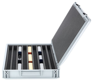 Eurobox 60 x 40 cm Set for model railway - H0e scale - 9 compartments - foam insert for upright storage