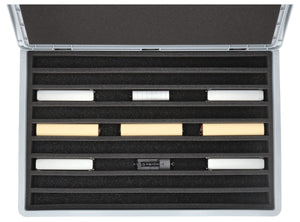 Eurobox 60 x 40 cm Set for model railway - H0e scale - 9 compartments - foam insert for upright storage