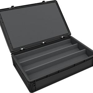 Feldherr Eurobox 60 x 40 cm Set with PanoramaLiege - 3 compartments for 0 scale - for model railways, locomotives and vehicles