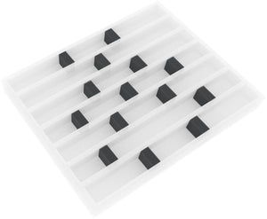 Distanzstücke Schaumstoffquader - für Spur Z / Spur N - 30 mm x 25 mm x 15 mm 40 Stück HS025A001