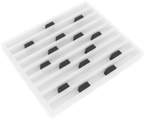 Distanzstücke Schaumstoffquader - für Spur Z / Spur N - 30 mm x 25 mm x 15 mm 40 Stück HS025A001