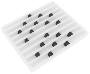 Distanzstücke Schaumstoffquader - für Spur Z / Spur N - 25 mm x 20 mm x 15 mm 50 Stück HS025A002